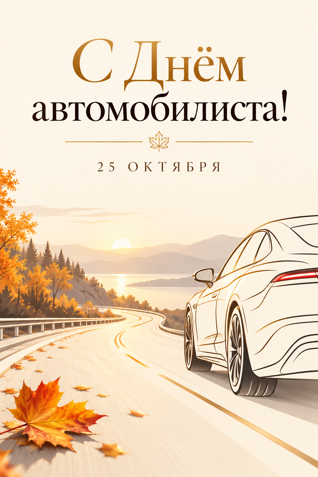 Фото С Днём автомобилиста: красивые открытки и поздравления к празднику 25 октября 4